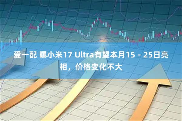 爱一配 曝小米17 Ultra有望本月15 - 25日亮相，价格变化不大
