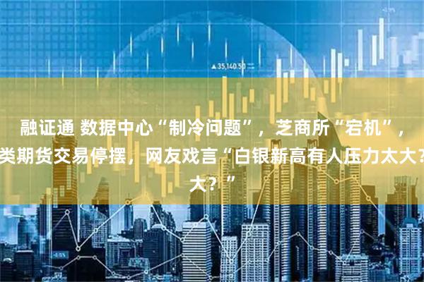 融证通 数据中心“制冷问题”，芝商所“宕机”，各类期货交易停摆，网友戏言“白银新高有人压力太大？”